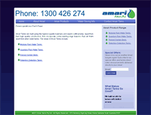 Tablet Screenshot of amari.com.au